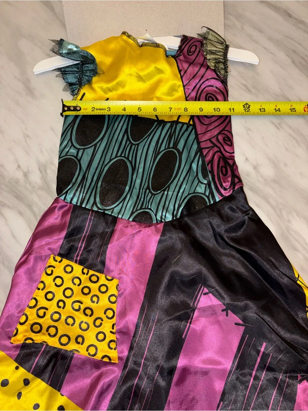 NWT Sally Deluxe Costume Nightmare Before Christmas Girls 4-6X Disney